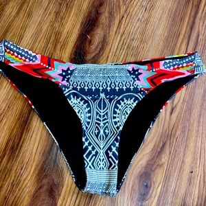 Multicolored swim bottoms